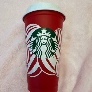 Starbucks Reusable Holiday Red Cup 16oz